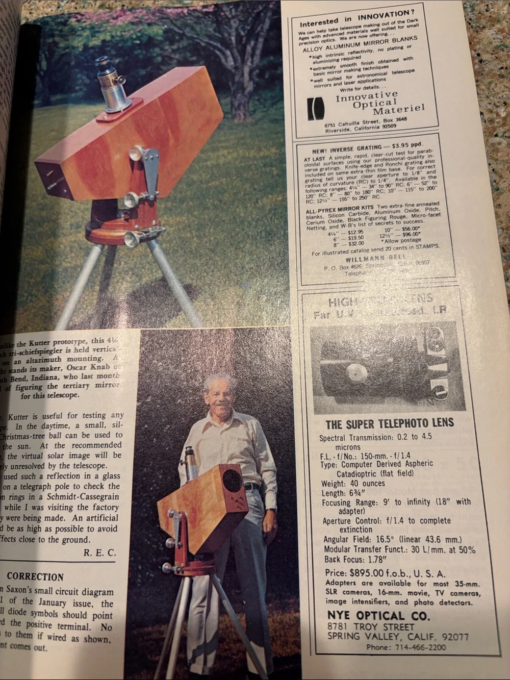 February 1975 issue (Vol. 49, No. 2) of Sky & Telescope Magazine